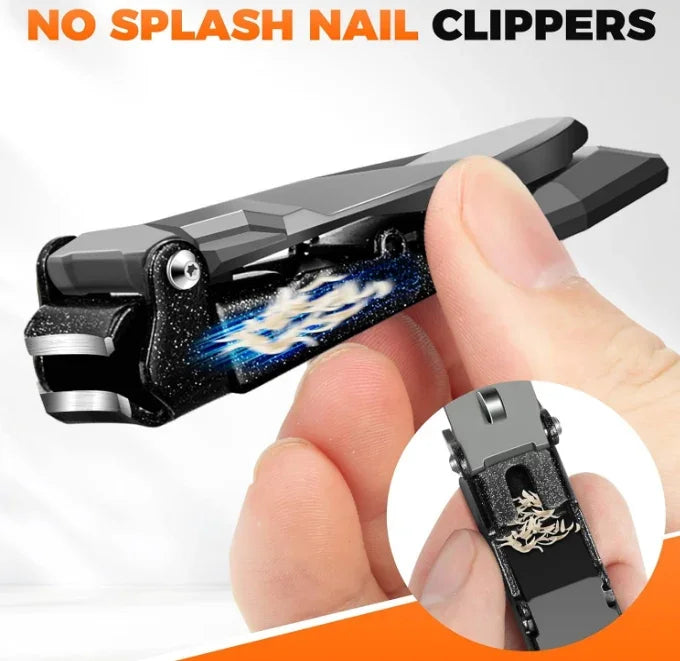 Tagliaunghie ultra affilato anti-splash con manico ergonomico lungo | DRMODE