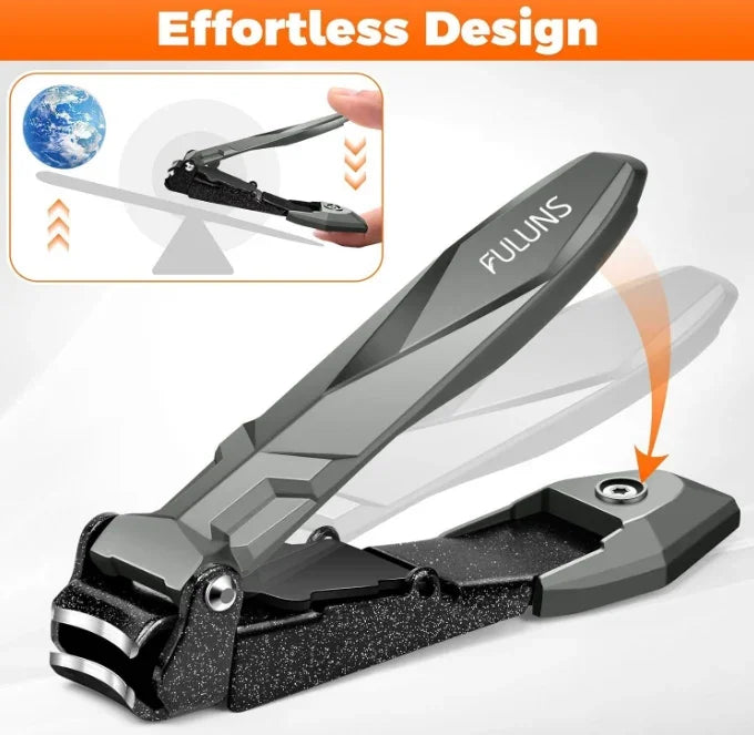 Tagliaunghie ultra affilato anti-splash con manico ergonomico lungo | DRMODE
