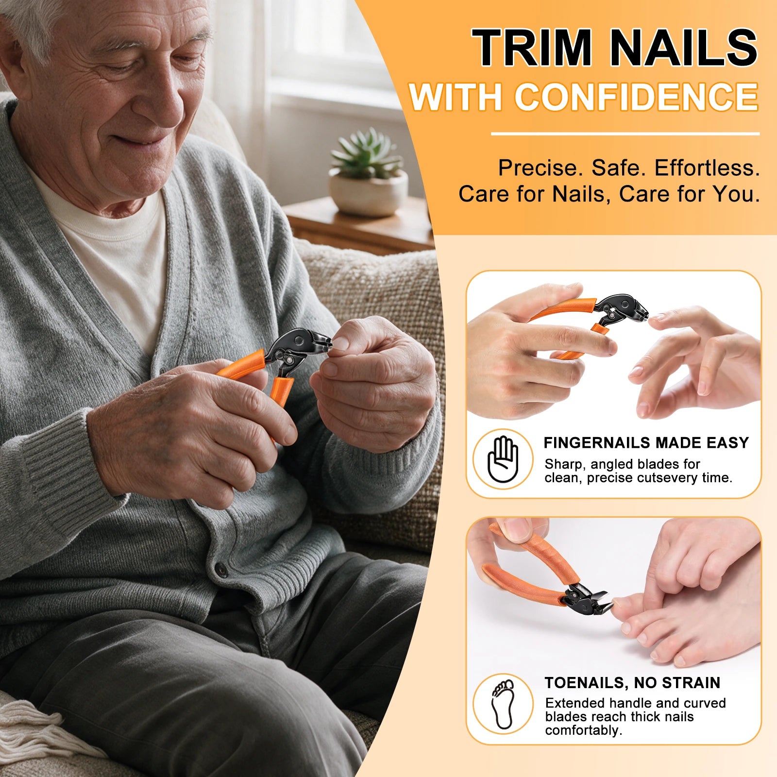 Nagelknippers - Nagelknippers voor senioren | DRMODE Cobra 4