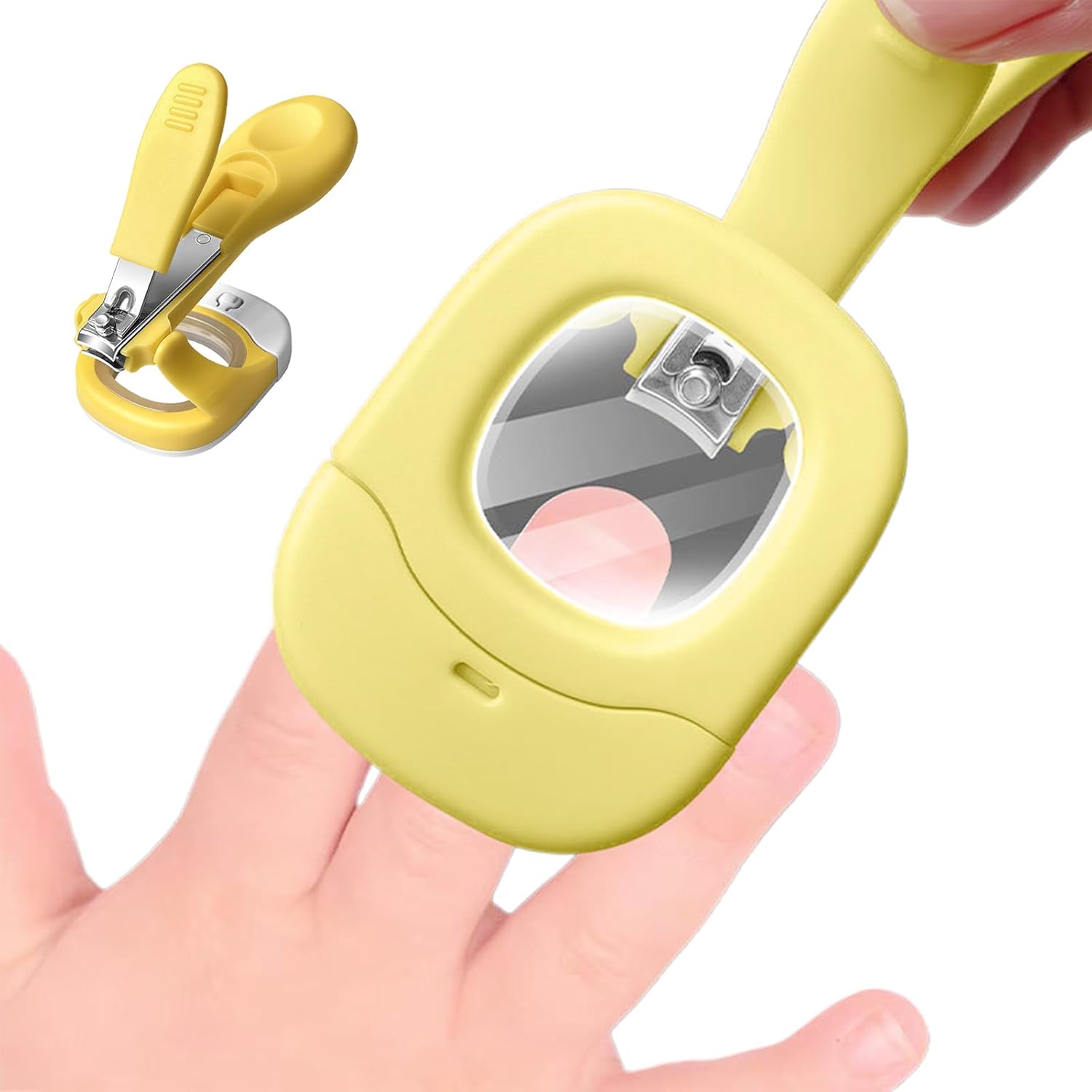 Baby Anti-Splash Luminous Nail Clippers