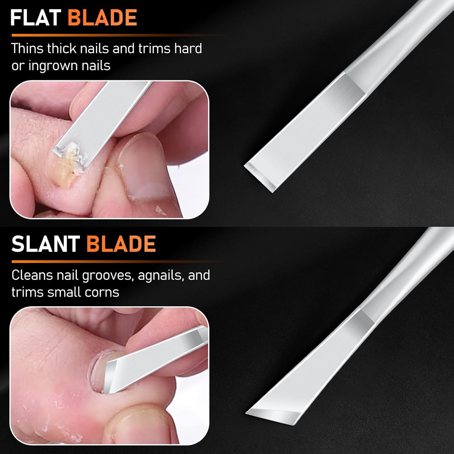 Kit de 7 piezas para eliminar uñas encarnadas 